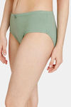 Rosaline Cyber Grove Medium Rise Full Coverage Hipster Panty (Pack of 3) - Multicolor — thumbnail 4